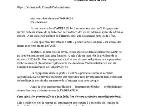 Le billet du jour : c’est officiel, je serai à 200 % dans l’aide au public en situation de handicap.