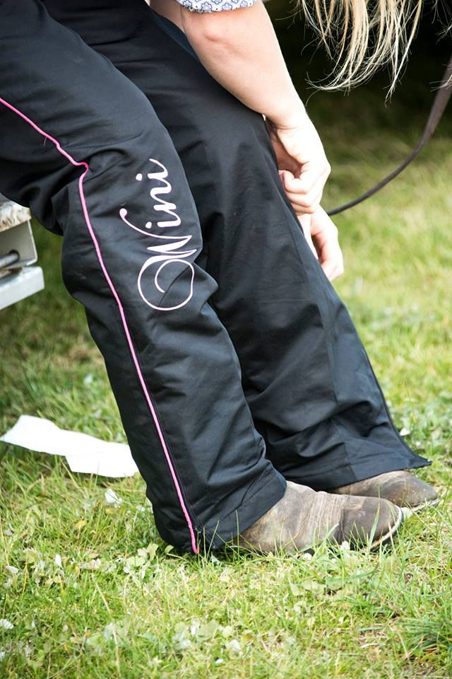 Thumbnail: Gypsy Cob Pant Black & Pink SUMMER