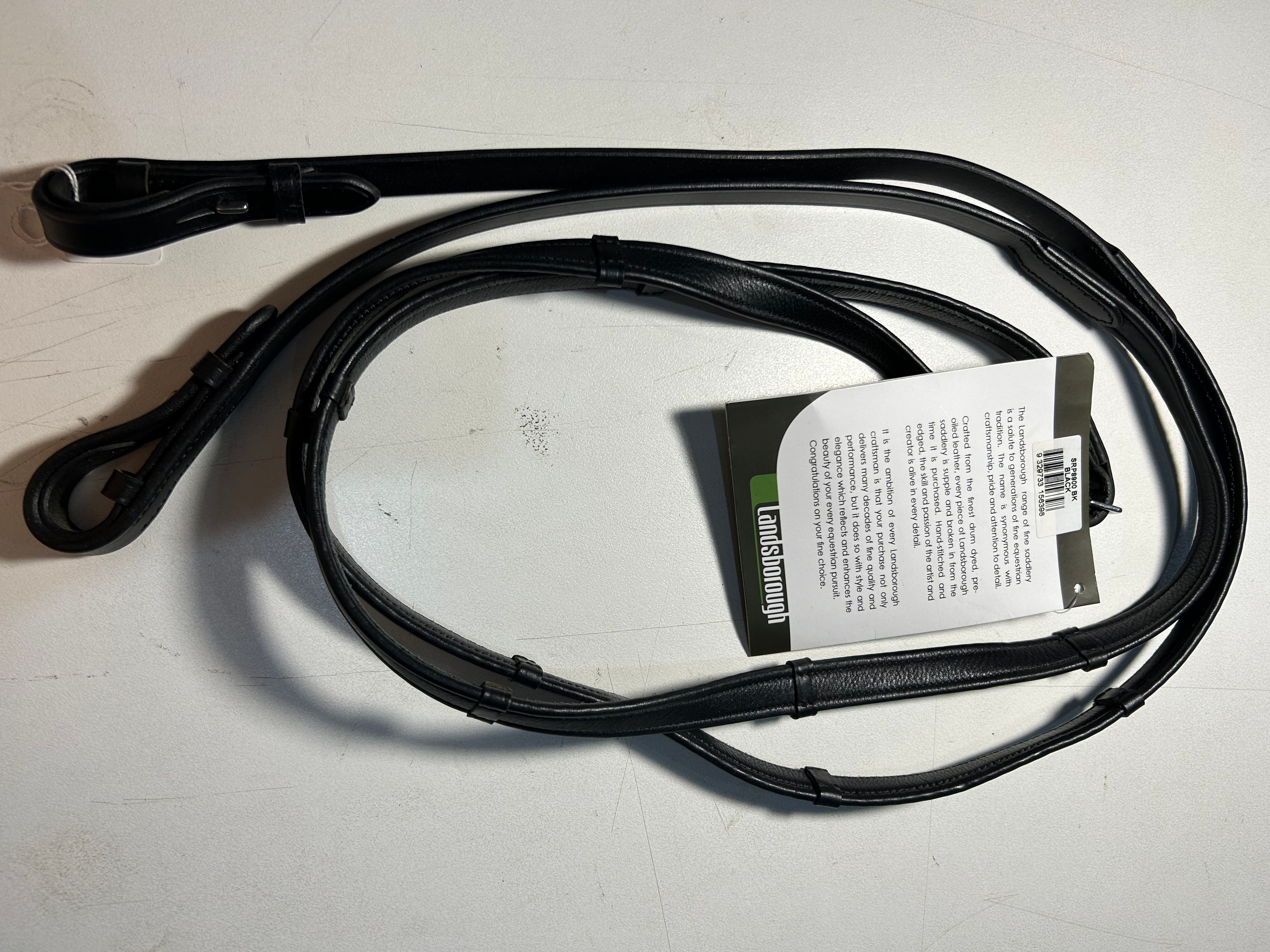 Lansborough Leather Grip Reins