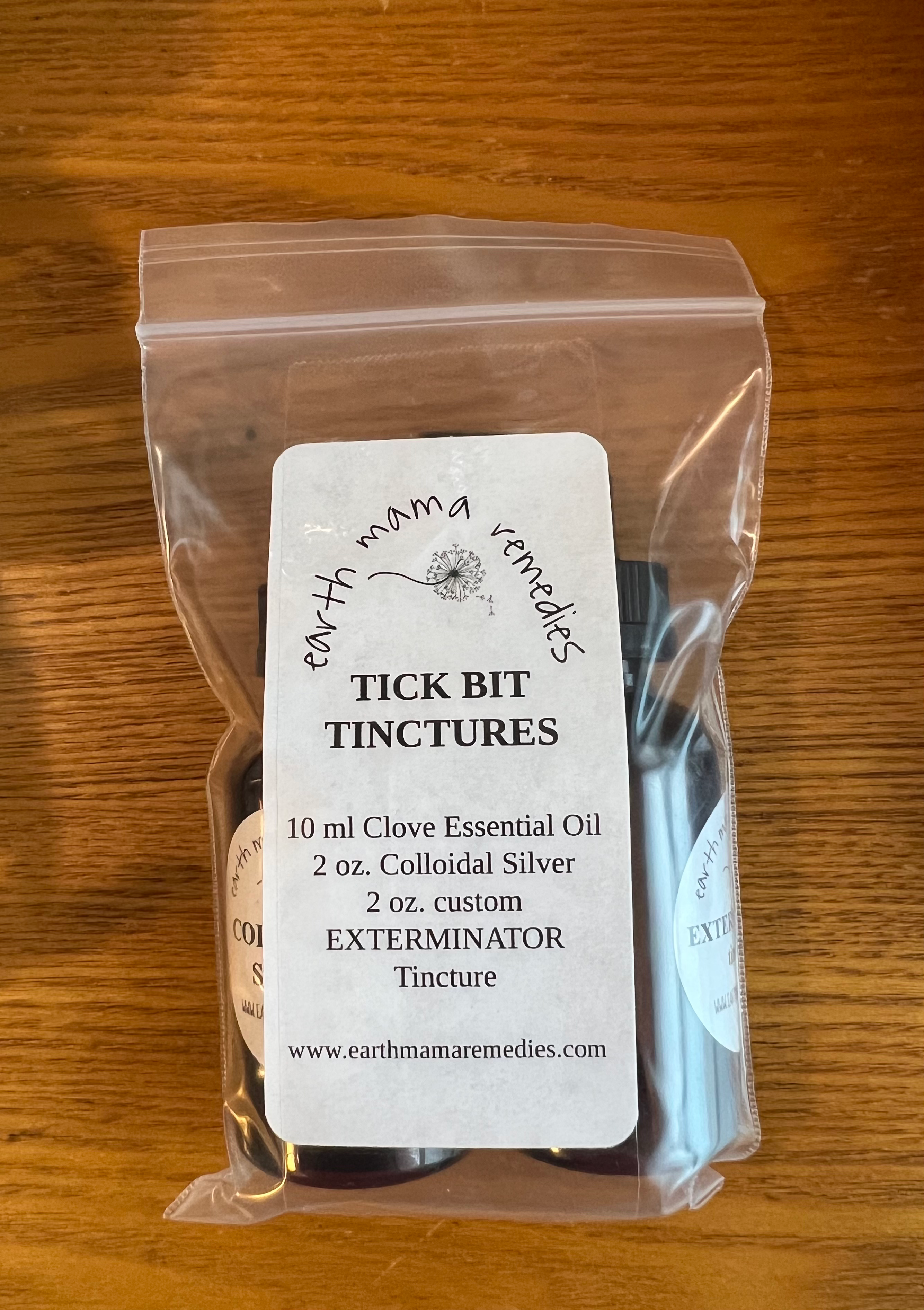 "Tick Bit Tinctures"