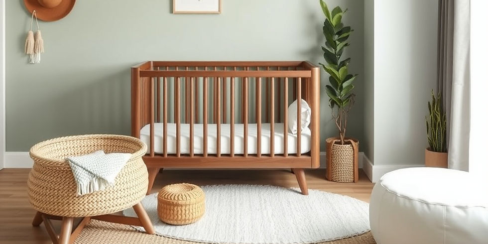 Natural nursery design is my jam