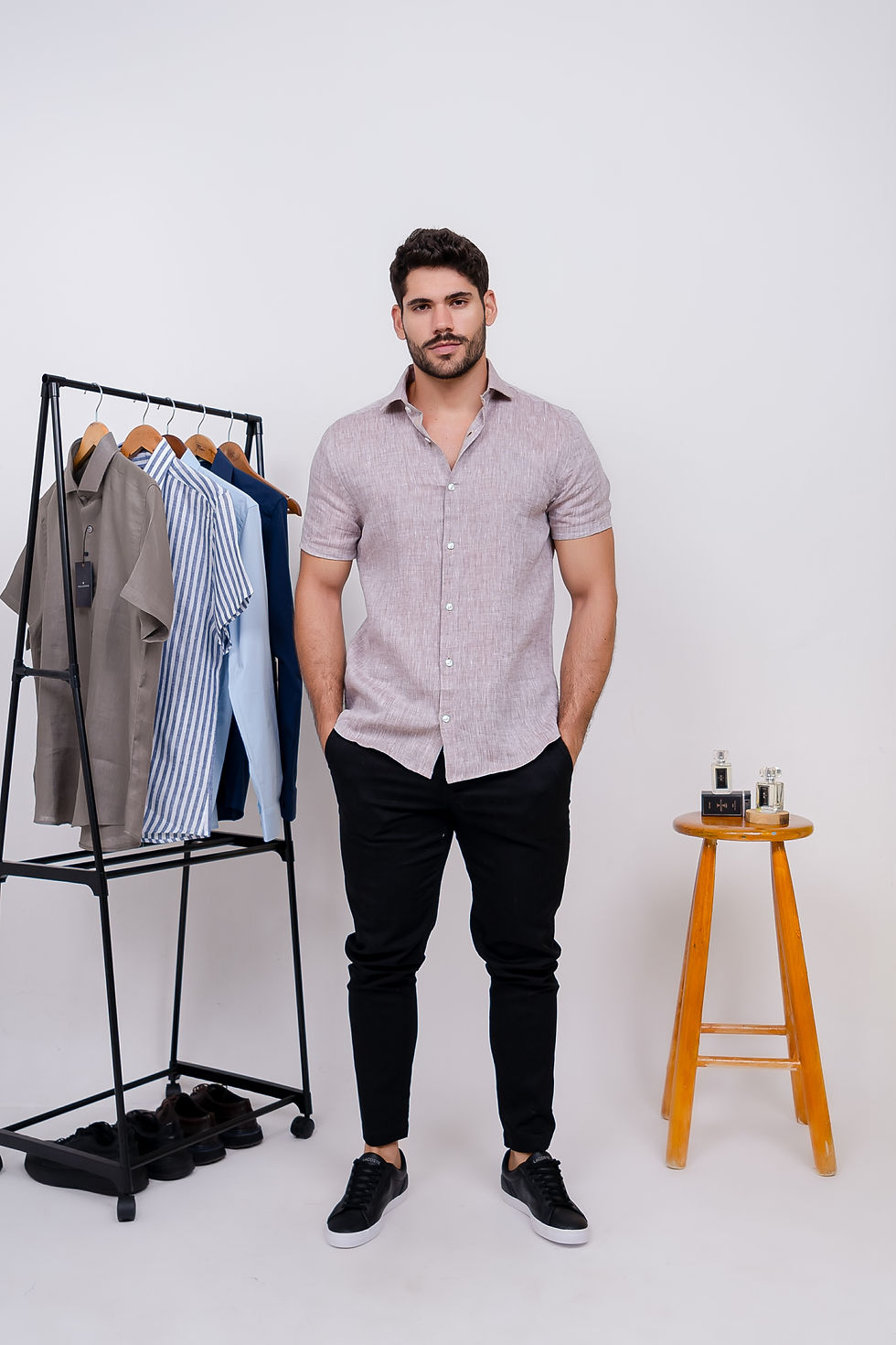 Miniatura: Camisa Firenze Areia