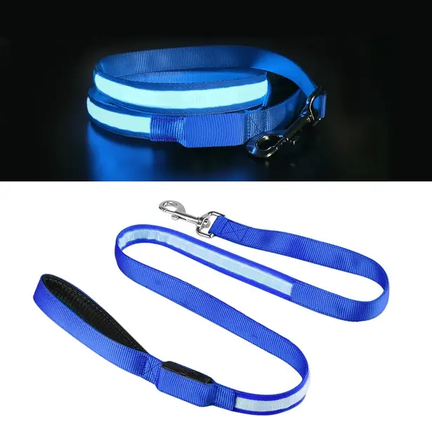 Leash Blue LED - USB-rechargeable