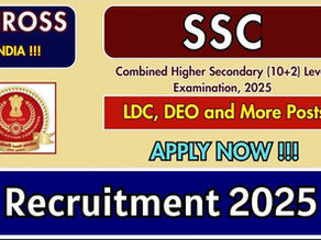 SSC CHSL 12 Pass 2025