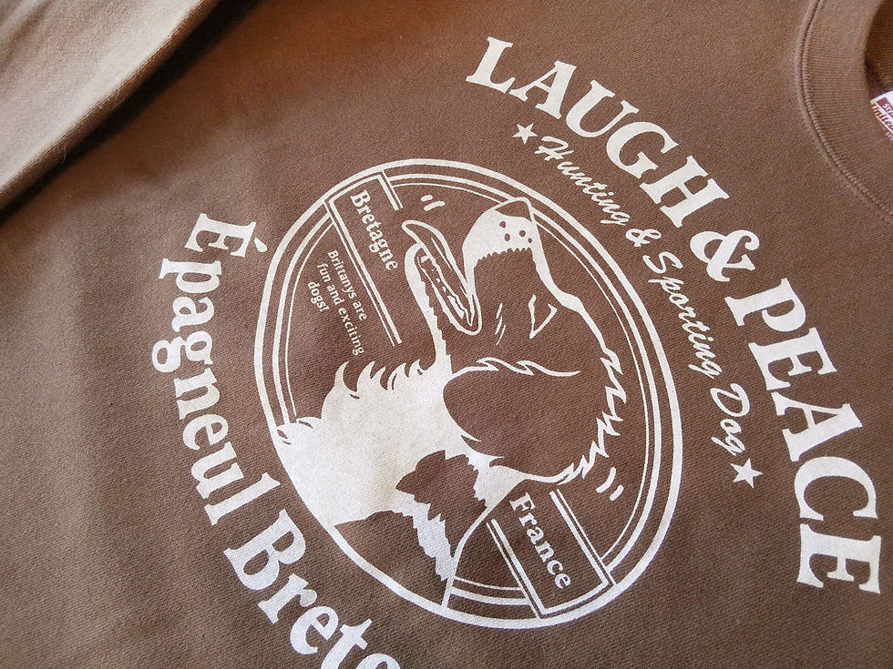 サムネイル： 棉100％トレーナー  笑うブリ Sサイズ　1点