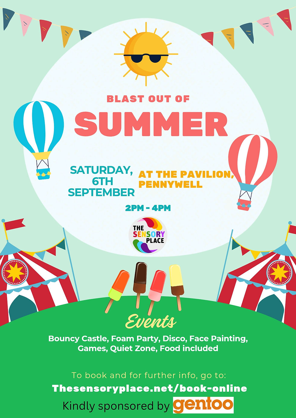 SEND Blast Out of Summer Foam Party