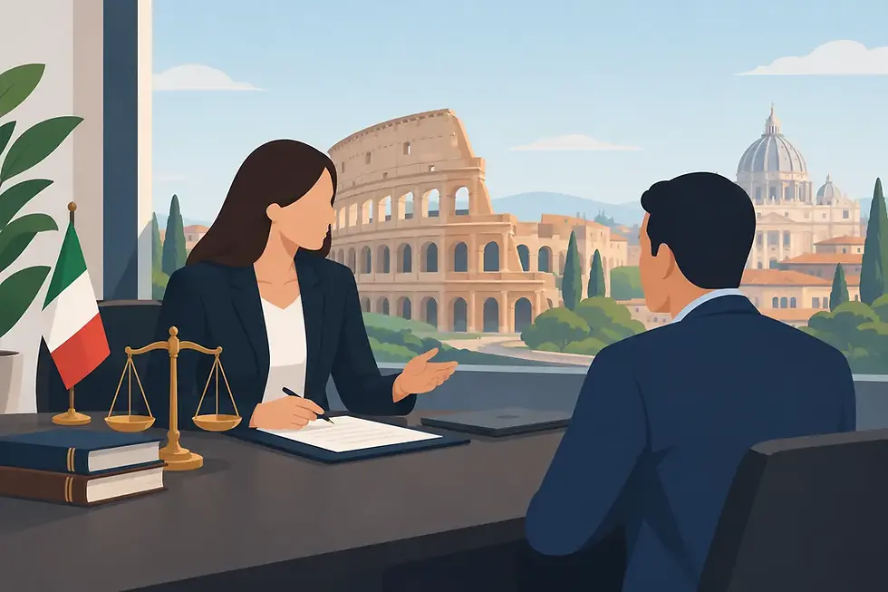 Choosing a Law Firm in Rome for Italian Matters