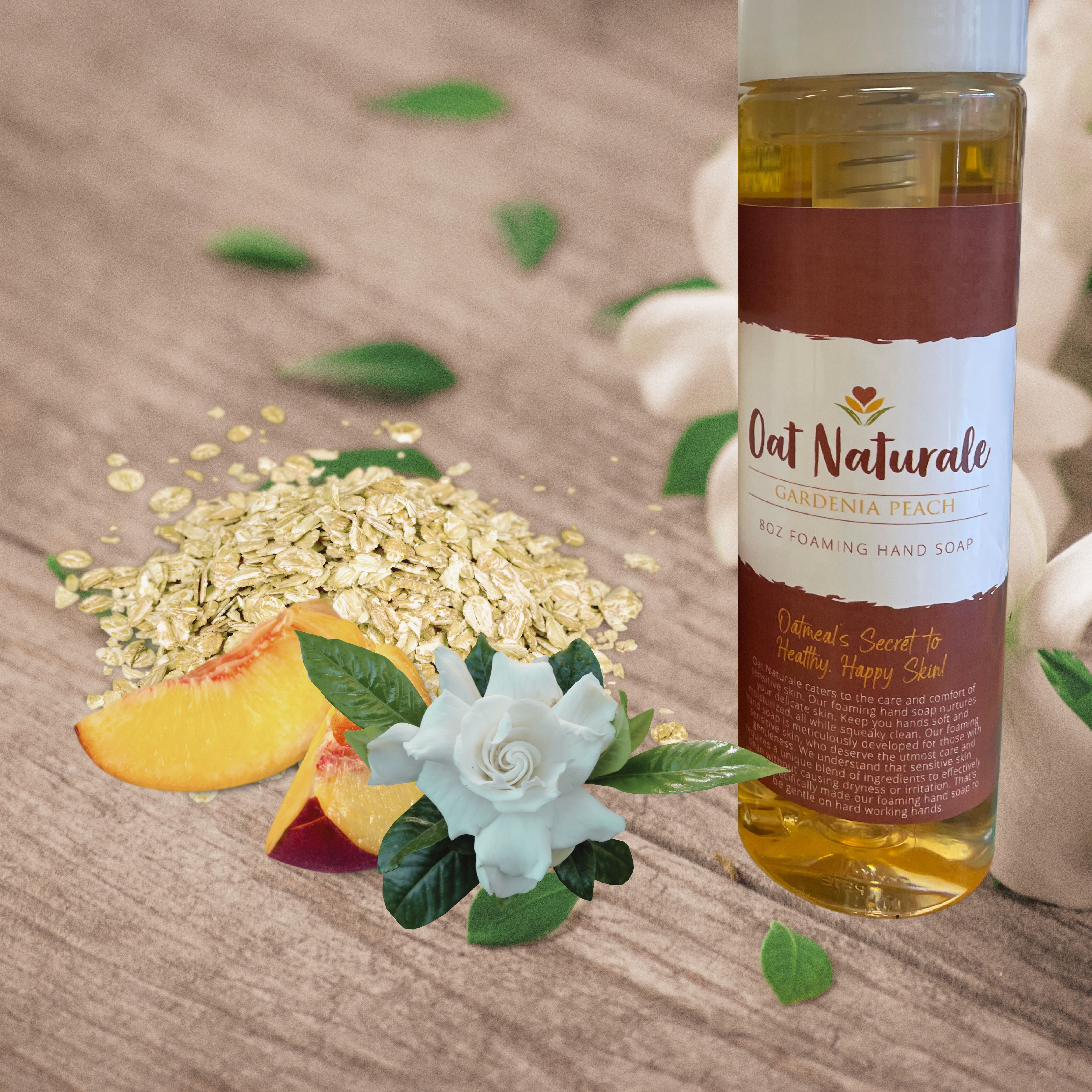 Gardenia Peach Hand Soap 8oz