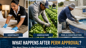 Skilled and unskilled workers after PERM approval