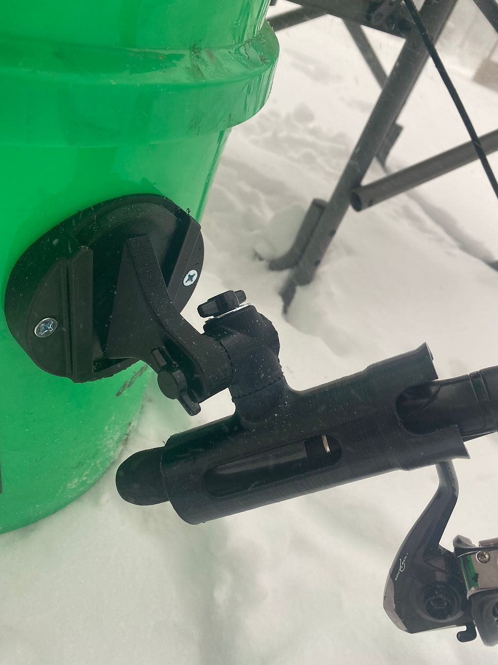 Thumbnail: PORTABLE BUCKET MOUNT, 5 GALLON PAILS