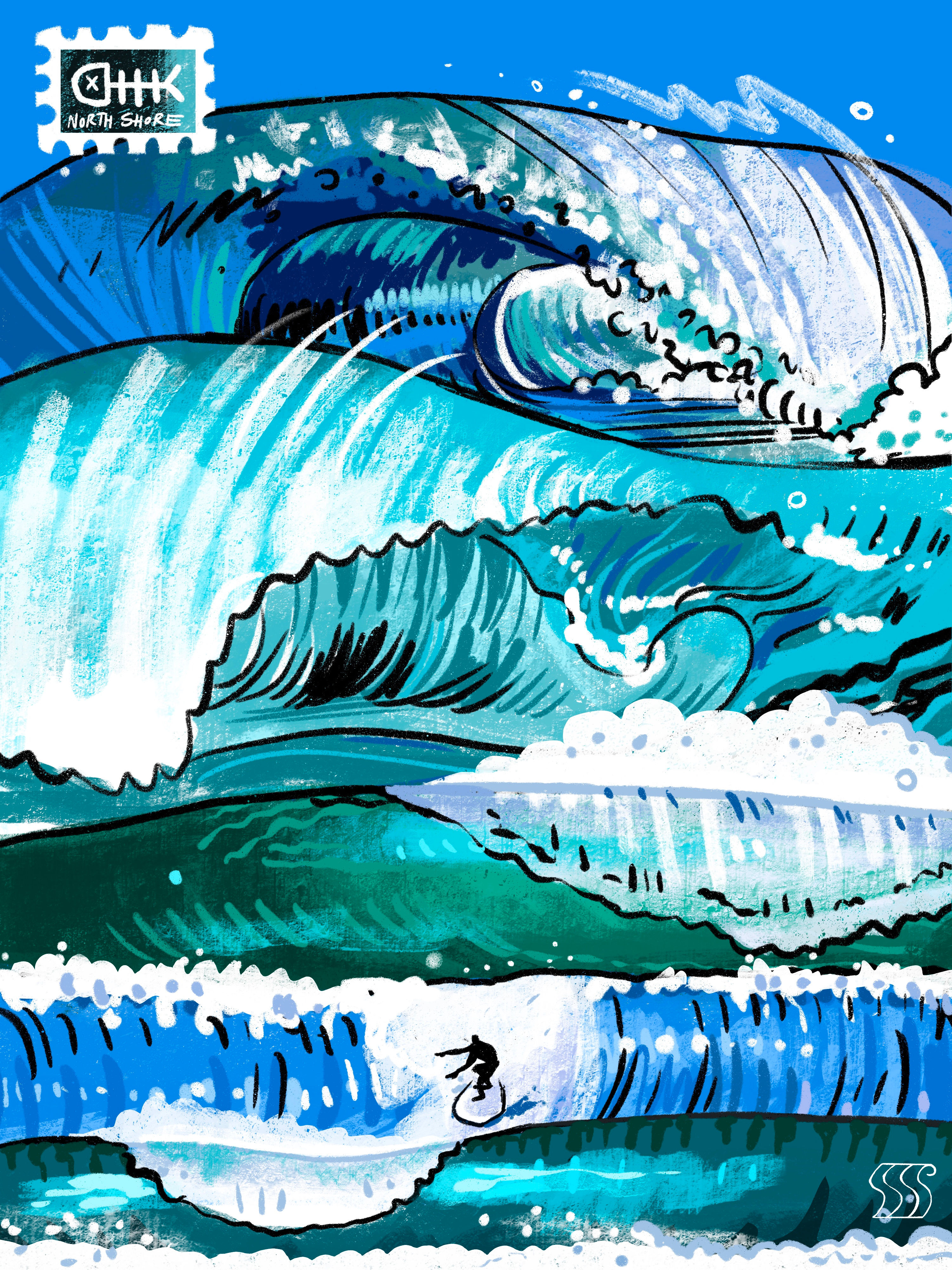 North Shore Wave Stack