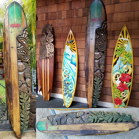 Vintage Russ K board signed by shaper George Ku💥 SOLD