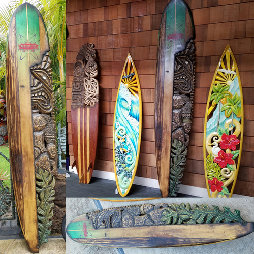 Vintage Russ K board signed by shaper George Ku💥 SOLD