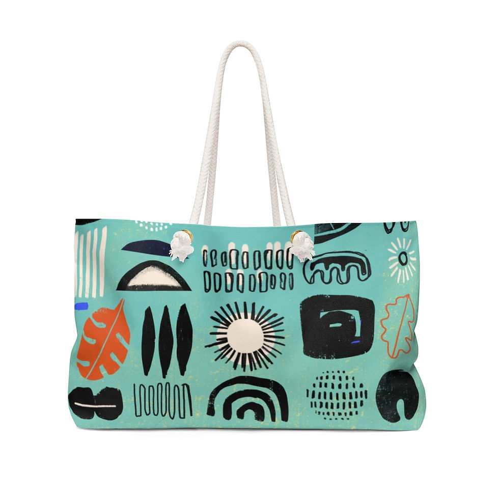 Thumbnail: Mid Century Mod Weekender Bag