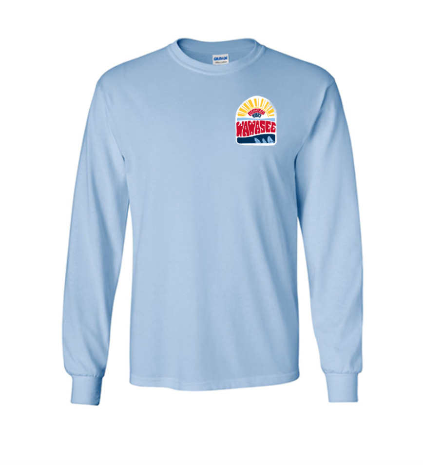 Thumbnail: Wawasee Flotilla 2021 Baby Blue Longsleeve
