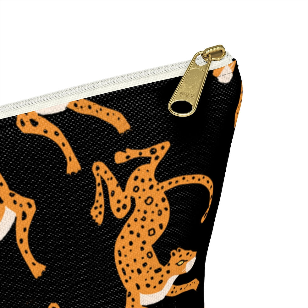 Thumbnail: Cheetah Run Accessory Pouch, Black