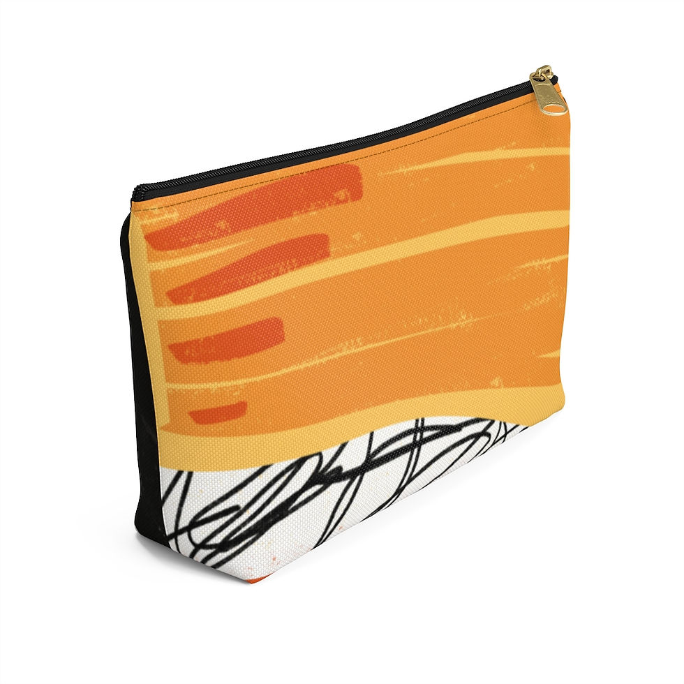 Thumbnail: Large Print Leaf Accessory Pouch 