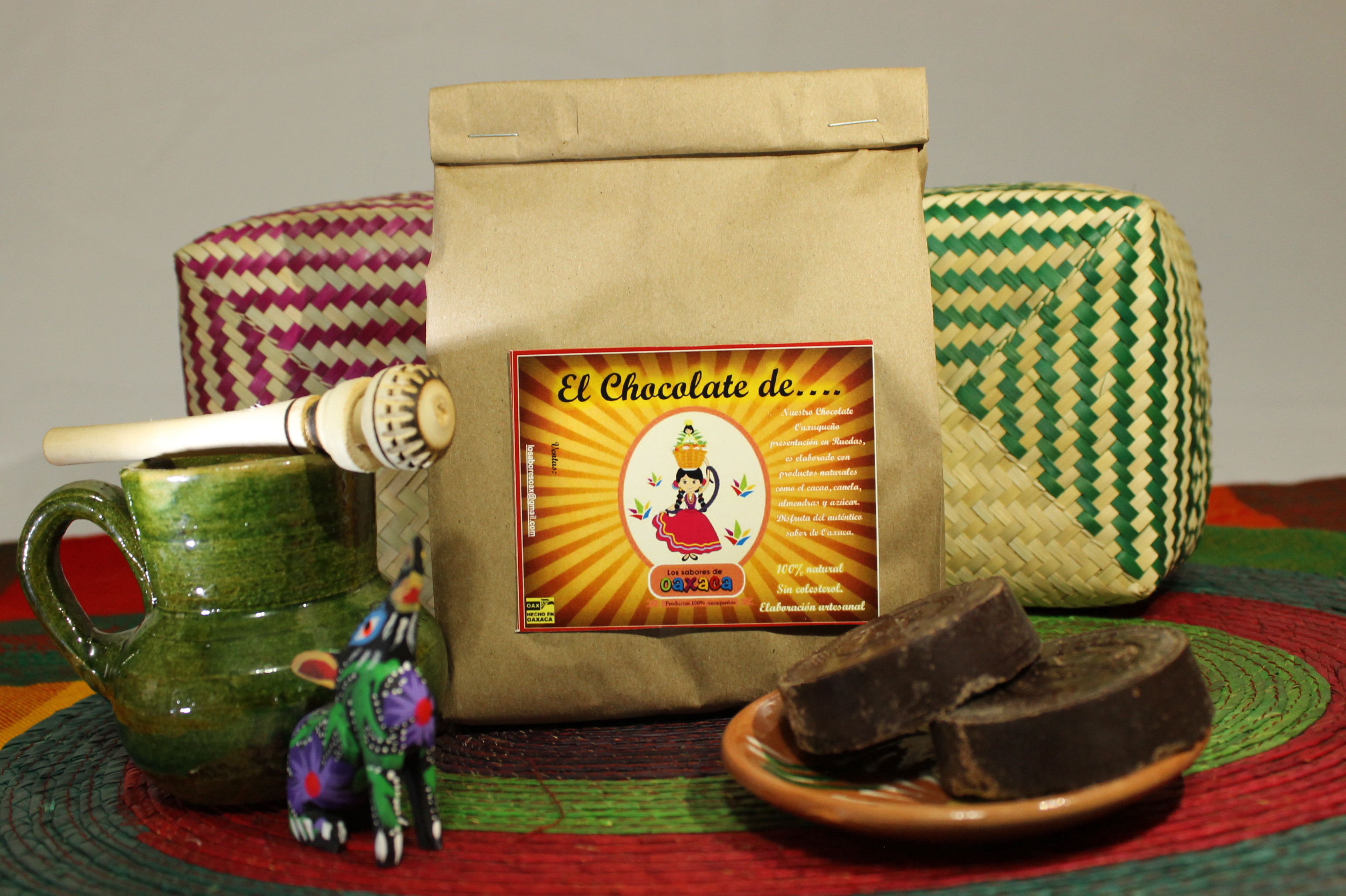 CHOCOLATE OAXAQUEÑO RUEDAS