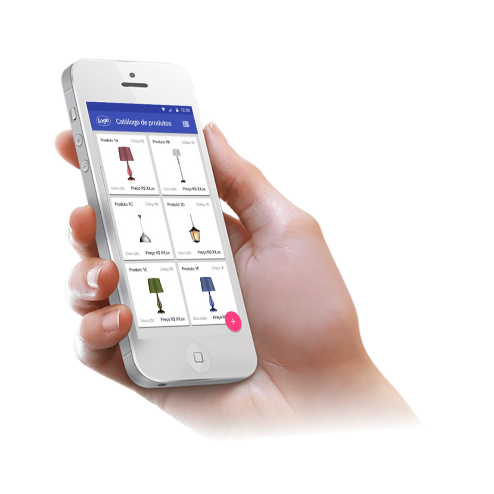 Thumbnail: Cátalogo de Produtos - criação da arte