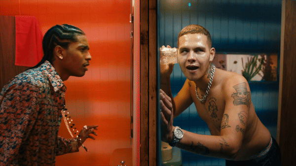 MAZZA music video asap rocky and slowthai