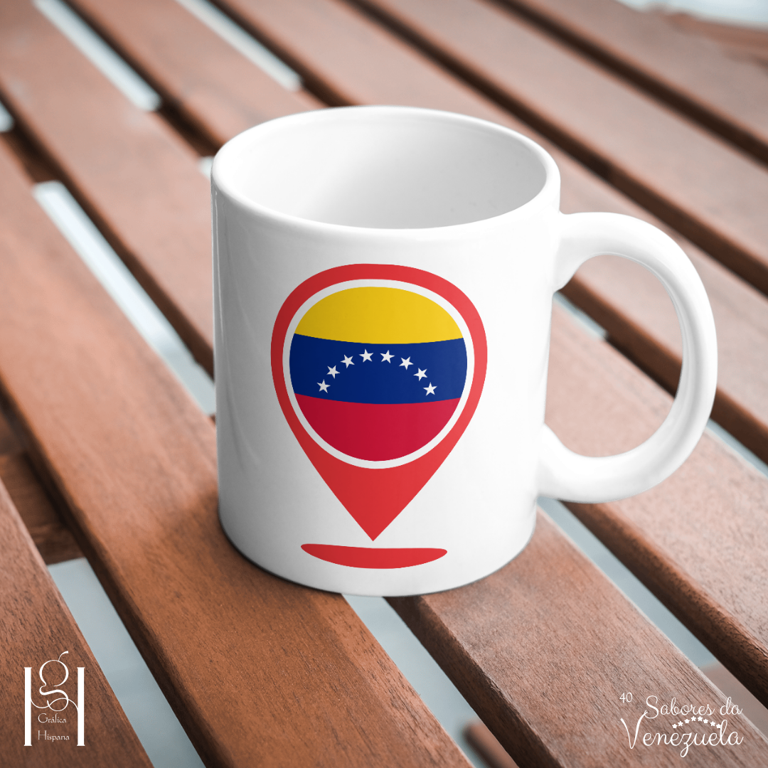 Xícaras Venezuela estilo minimalista