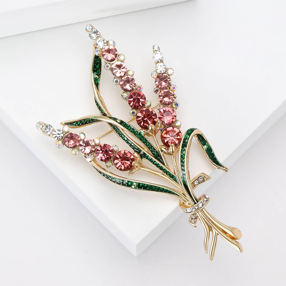 Thumbnail: Sparkling Wheat Brooch