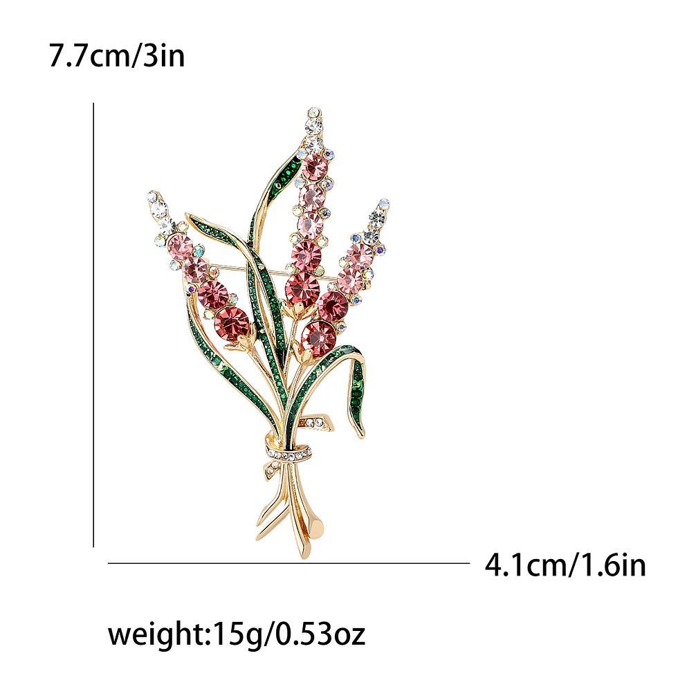 Thumbnail: Sparkling Wheat Brooch