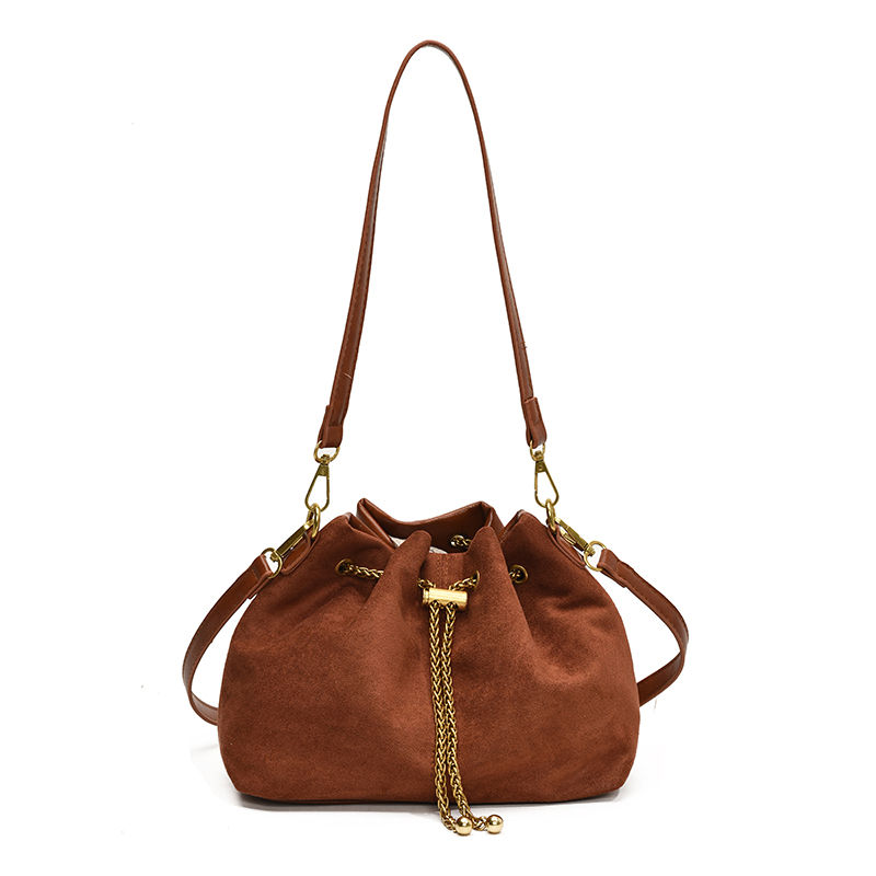 Thumbnail: Everyday Faux Suede Shoulder Bag