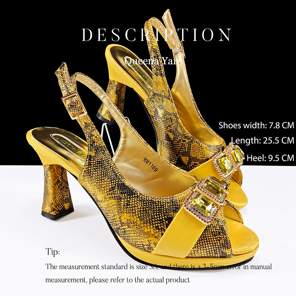 Thumbnail: Luxury Gold Snakeskin Heels & Bag Set – Elegant Crystal Evening Sandals