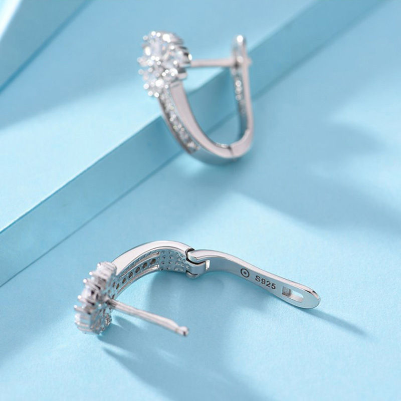 Thumbnail: Elevate Your Elegance: Shop Luxury Silver Earrings Now!