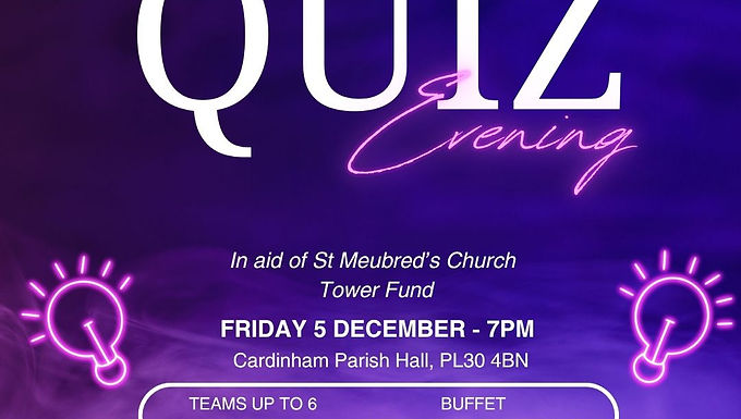 Cardinham Quiz Evening