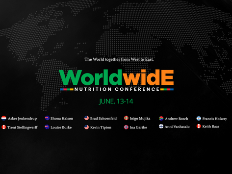 A sports nutrition conference for everyone around the world