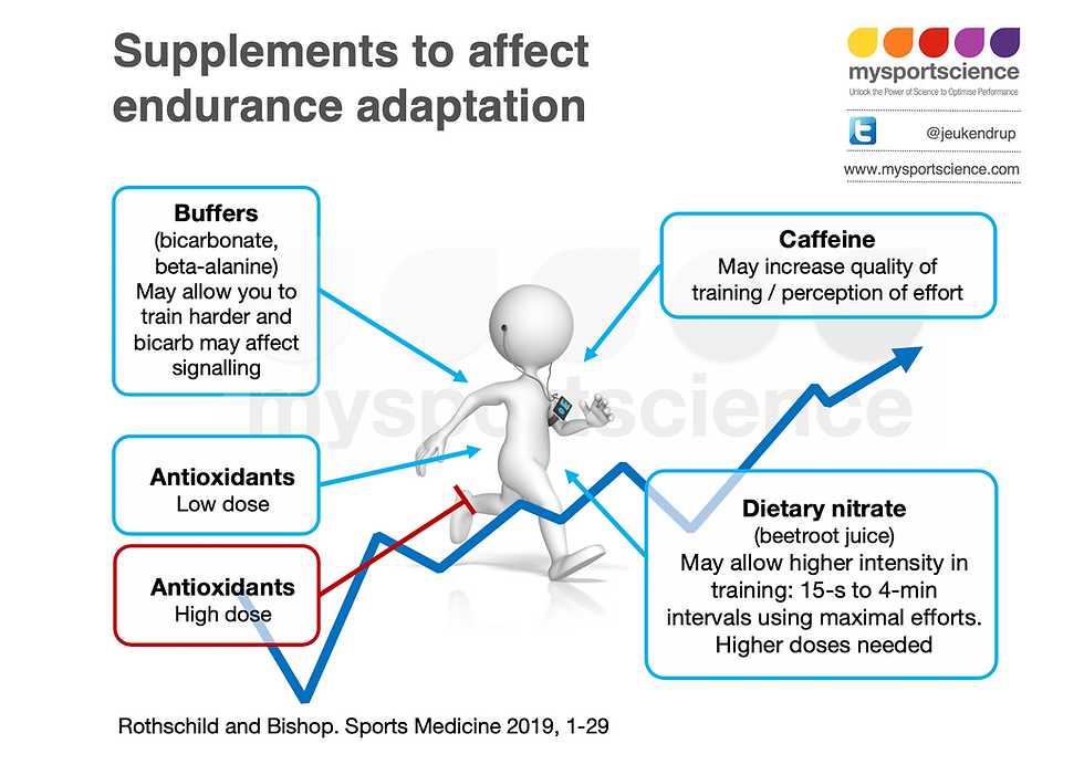 Supplements and training adaptation