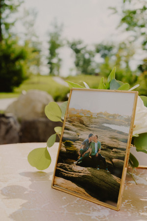 wedding reception at Autumn Lane Estate in Sebago, Maine