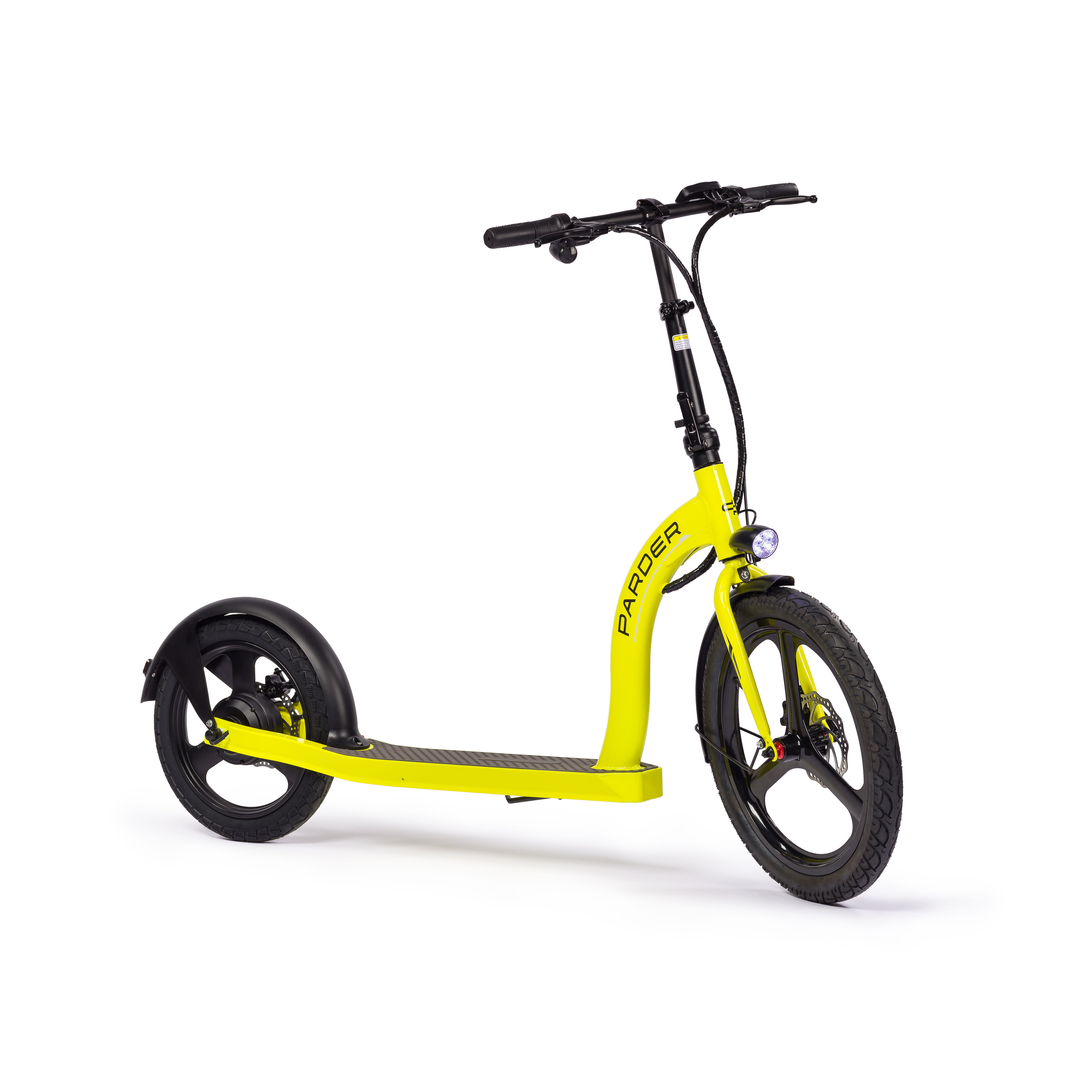 Parder one - sparkling sun - der sichere eScooter