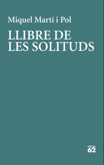 Llibre de les solituds de Miquel Martí i Pol