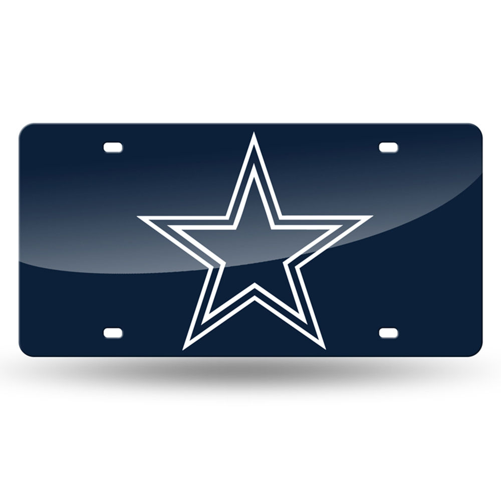 Dallas Cowboys Laser Cut License Plate Tag