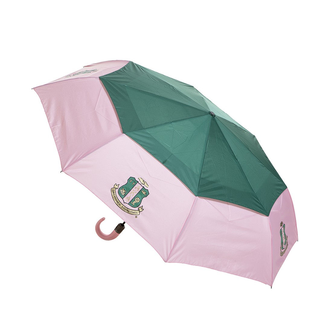 AKA Sorority Mini Auto up/down Umbrella