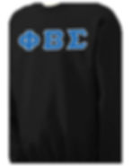 Black PBS Crewneck Fleece Crewneck Sweatshirt