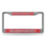 Buccaneers Bling Glitter License Plate Frame
