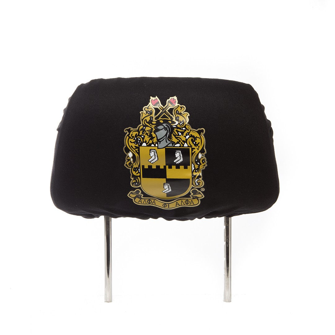Alpha Phi Alpha Headrest Cover