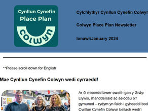 Colwyn Place Plan Newsletter launched!