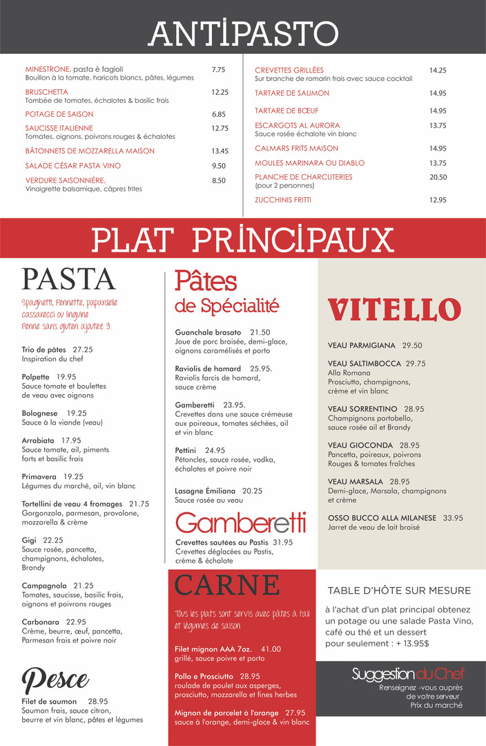 Galerie Pasta Vino