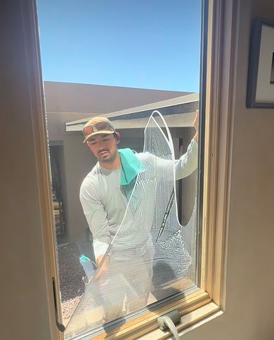 Residential window cleaning services by Rocky Mountain Window Cleaners in Albuquerque, NM