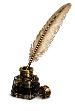 Quill and ink