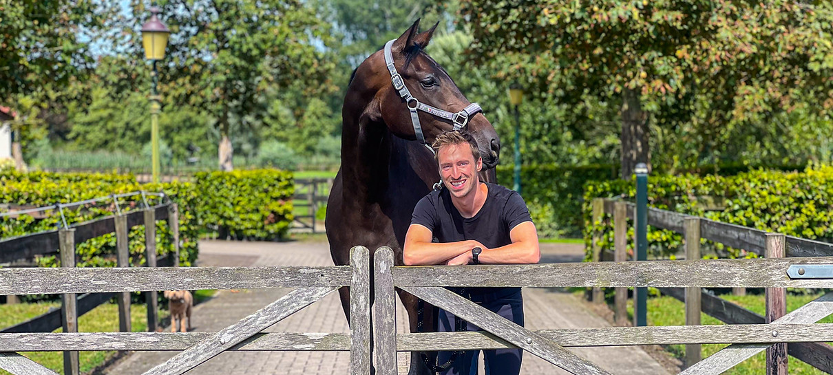 Steven Caley, Dressage Groom and Founder of EquiHaven