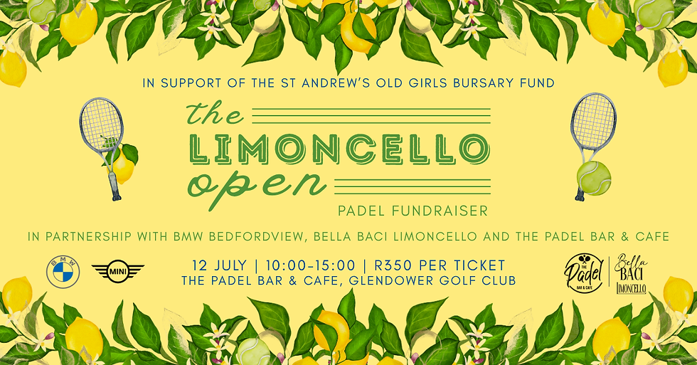 The Limoncello Open Padel Fundraiser