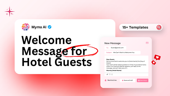 15+ Hotel Welcome Message Templates for Guests (2026)