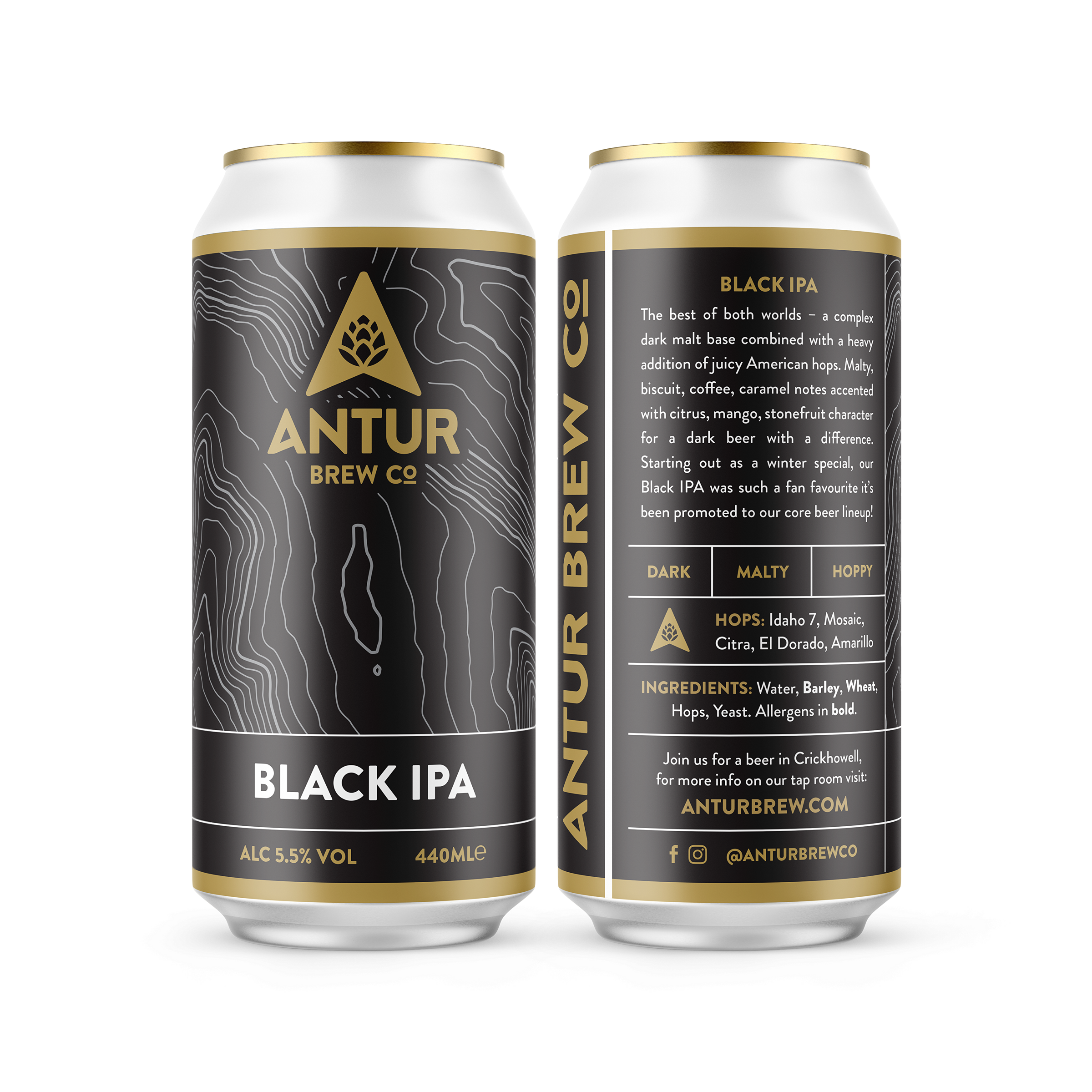 Black IPA - Antur Brew Co.