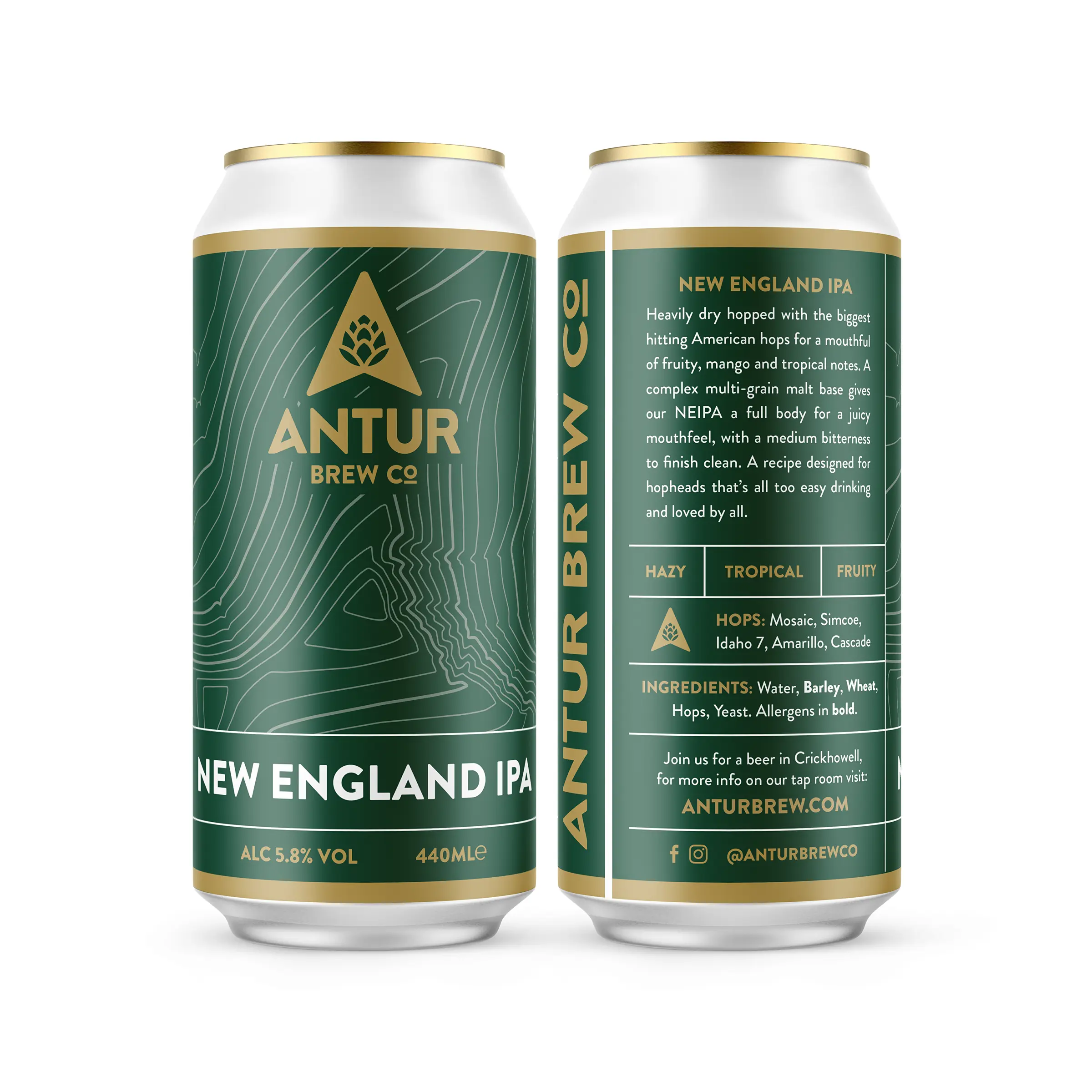 New England IPA - Antur Brew Co.